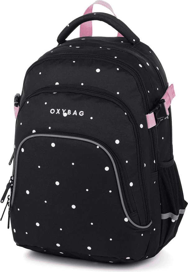 OXYBAG Školní batoh OXY SCOOLER Dots