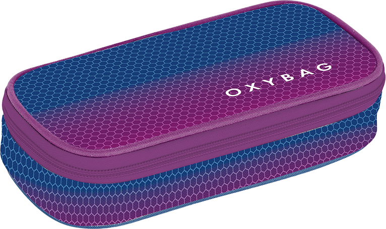 OXYBAG Školní penál etue JUMBO OXY Ombre Purple