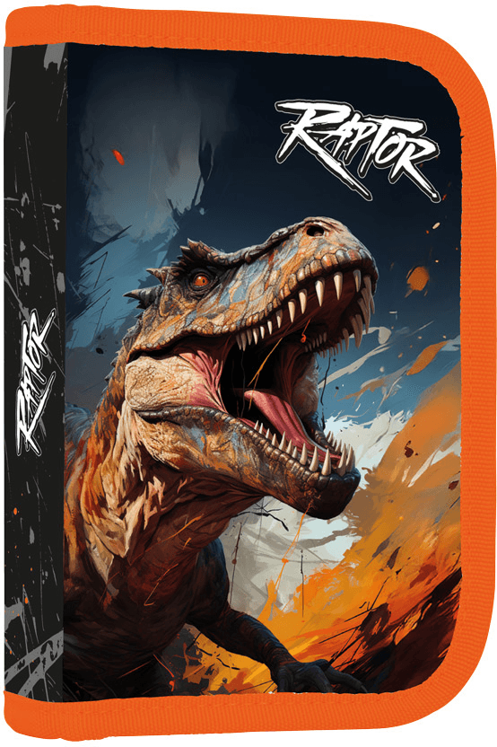 OXYBAG Školní penál jednopatrový Dino
