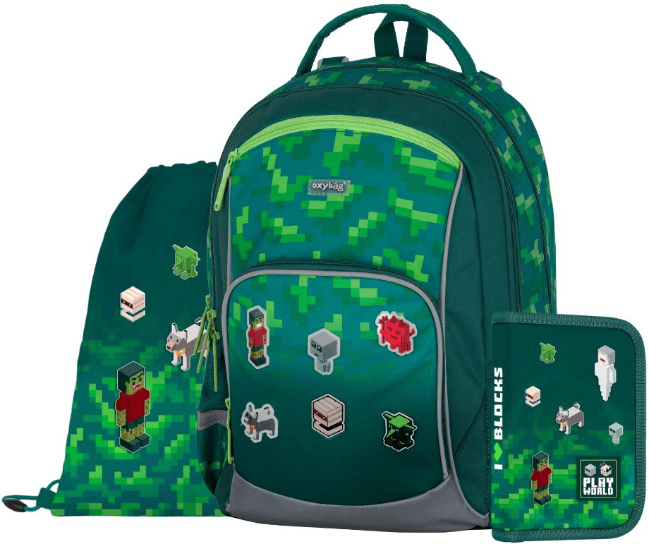OXYBAG Školní set 3ks OXY GO Playworld