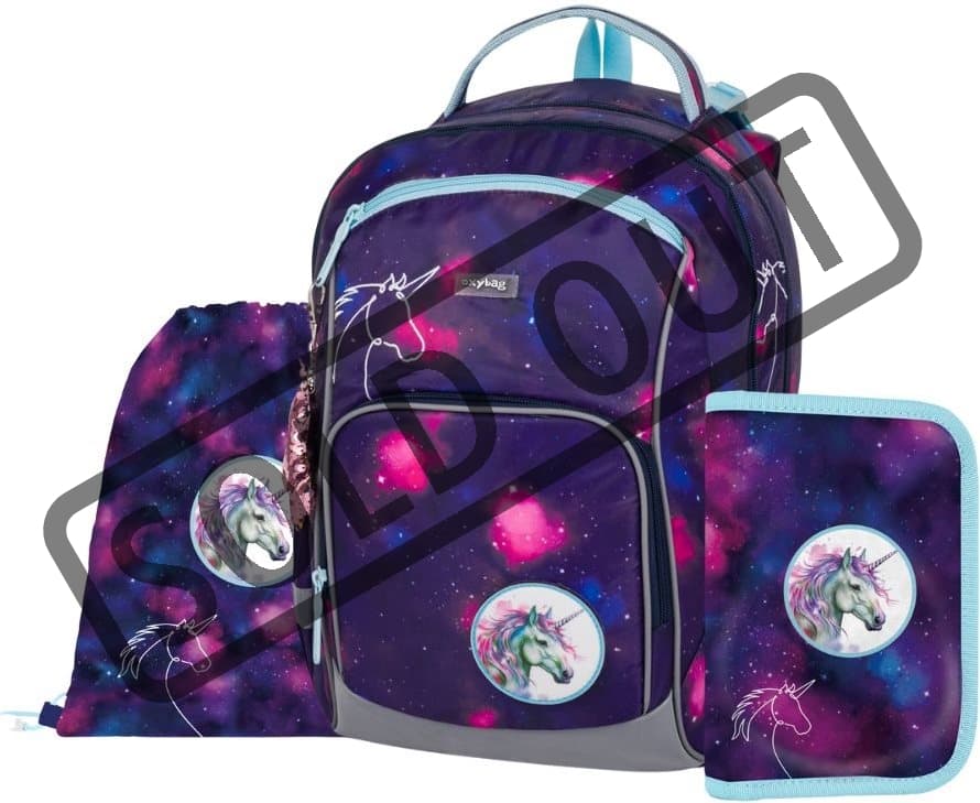 OXYBAG Školní set 3ks OXY GO Unicorn