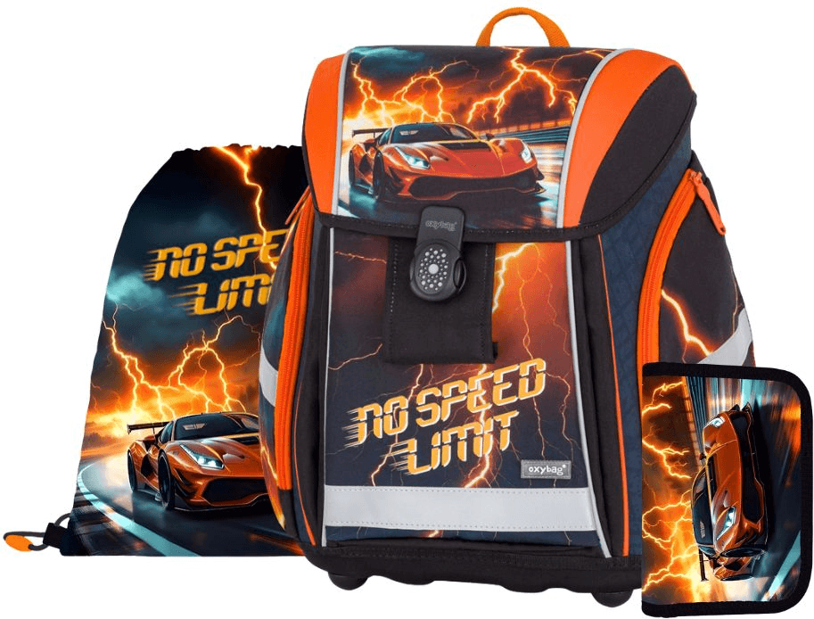OXYBAG Školní set 3ks Premium Light Auto 2
