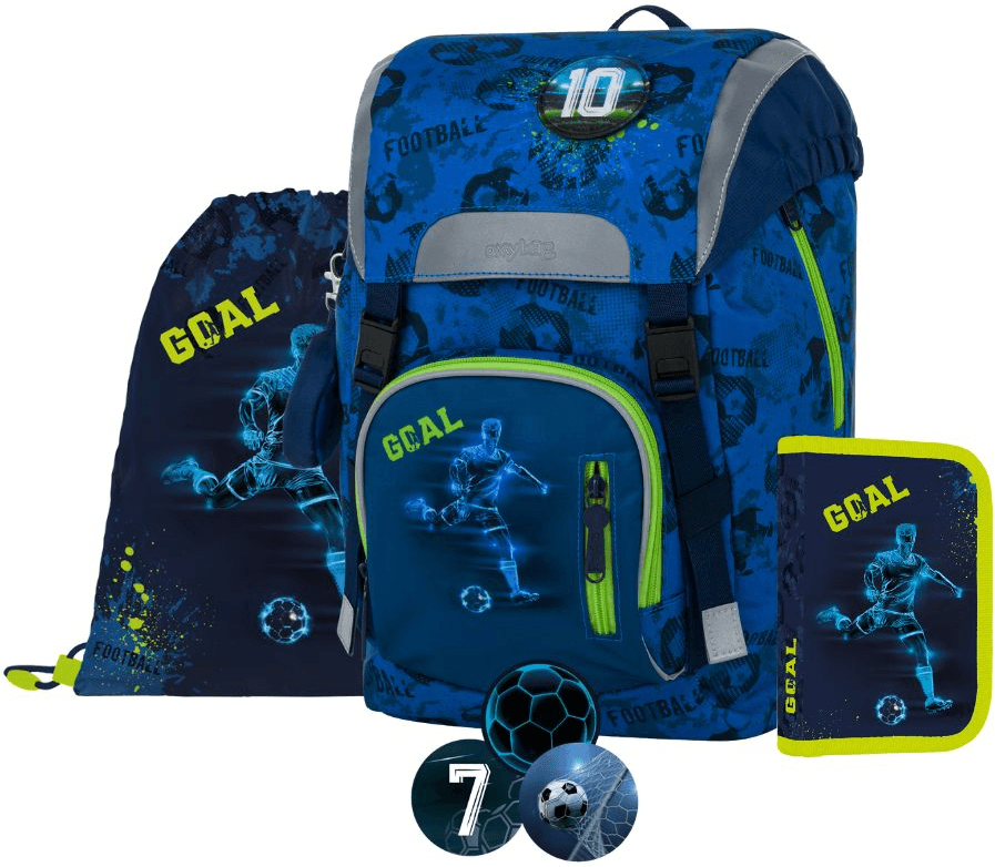 OXYBAG Školní set 4ks OXY SKY Fotbal