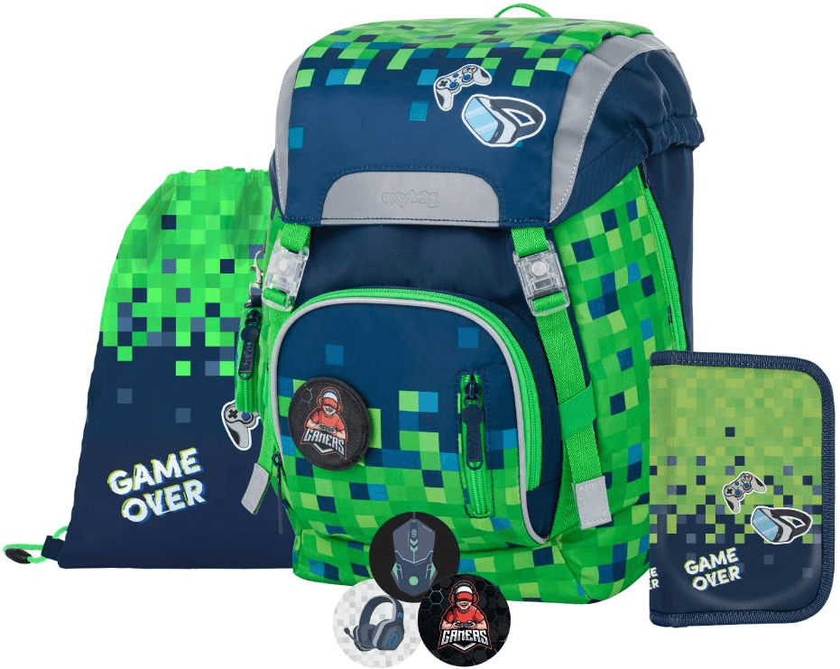 OXYBAG Školní set 4ks OXY SKY Gamer