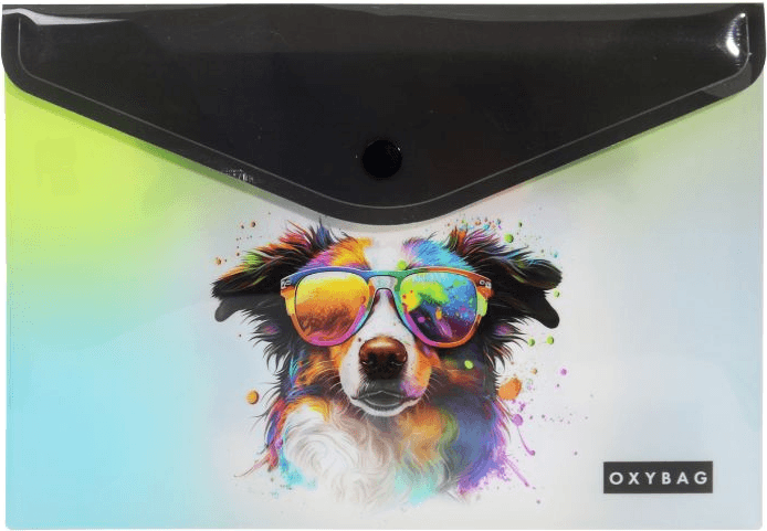 OXYBAG Složka s drukem A5 Crazy Animals: Pes