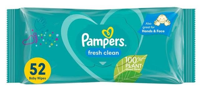 Pampers vlhčené utierky Fresh Clean 52ks
