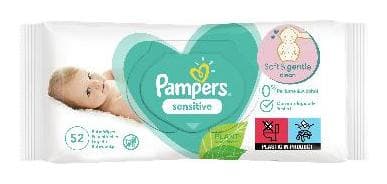 Pampers vlhčené utierky Sensitive 52ks