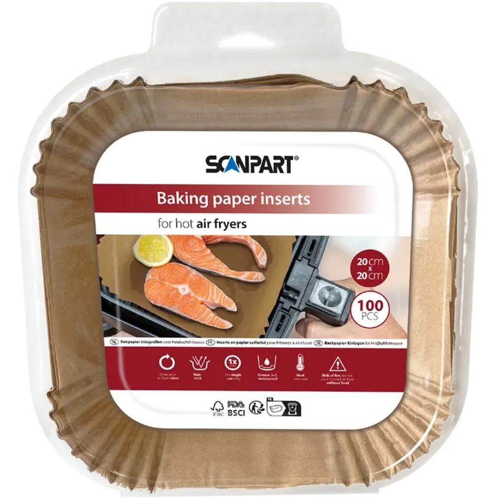 Papier na pečenie do tep. frit. SCANPART