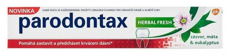Parodontax zubná pasta 75ml Herbal Fresh