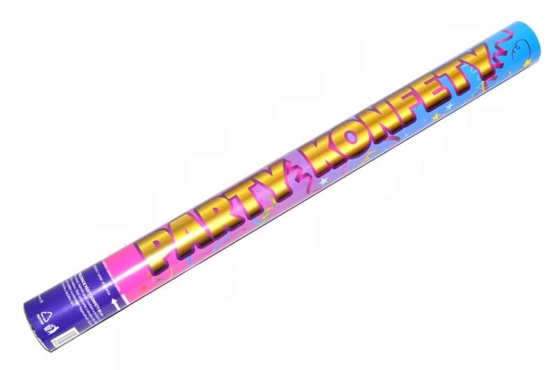 Párty konfety vystreľovacie 60cm