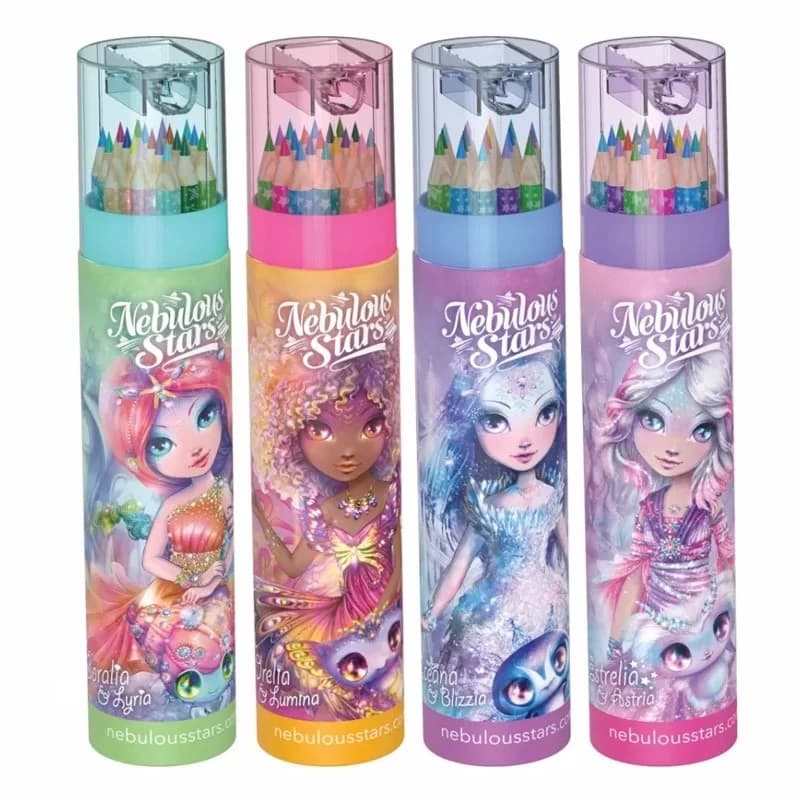 Pastelky v tube Nebulous - fialová