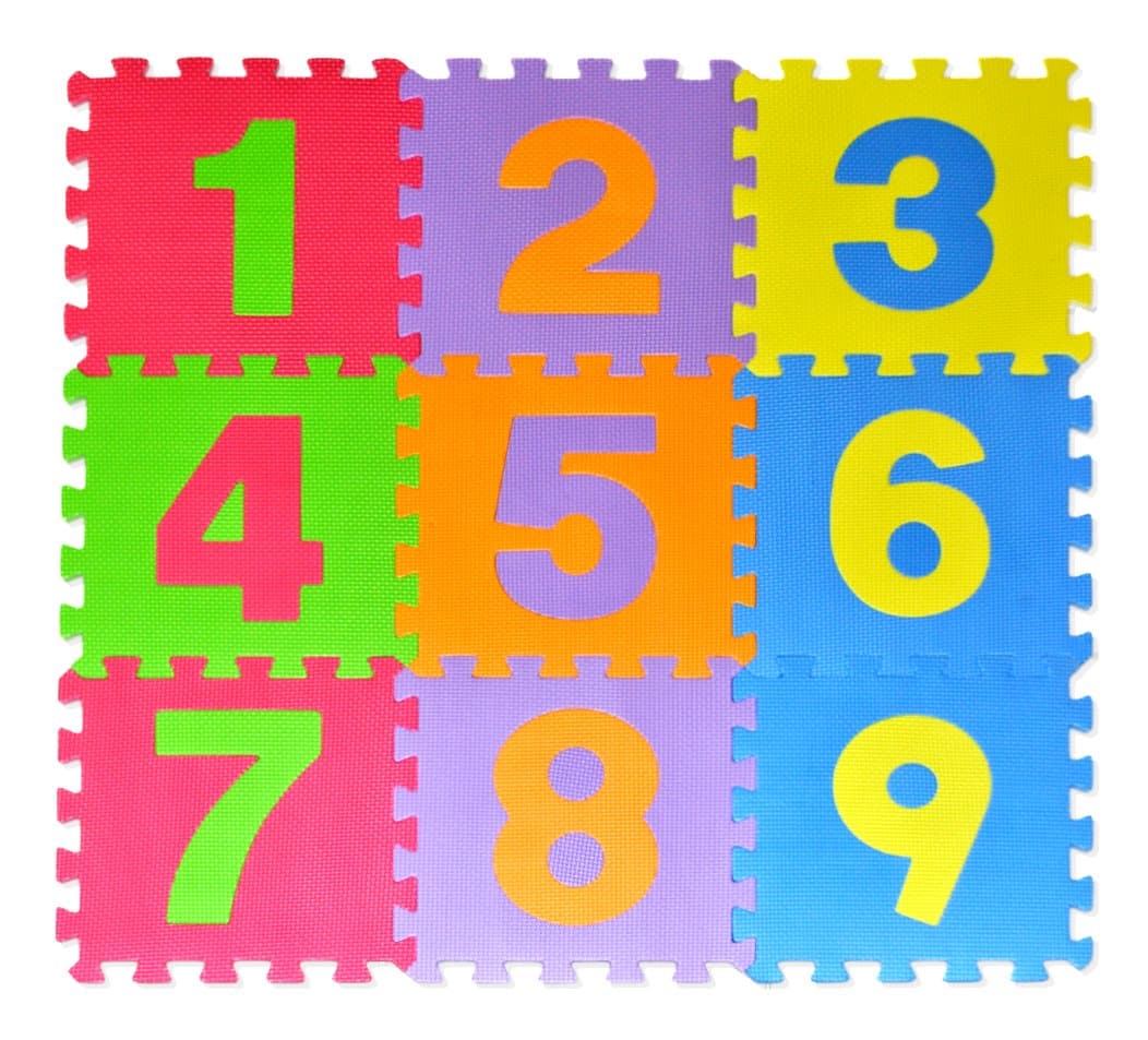 Pěnové puzzle Čísla (28x28)