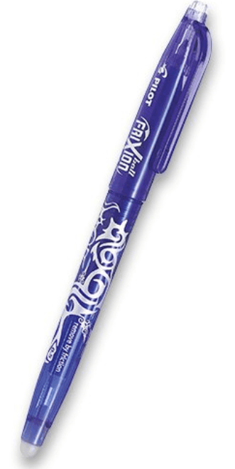 Pero Pilot Frixion 0,5 mm - modré