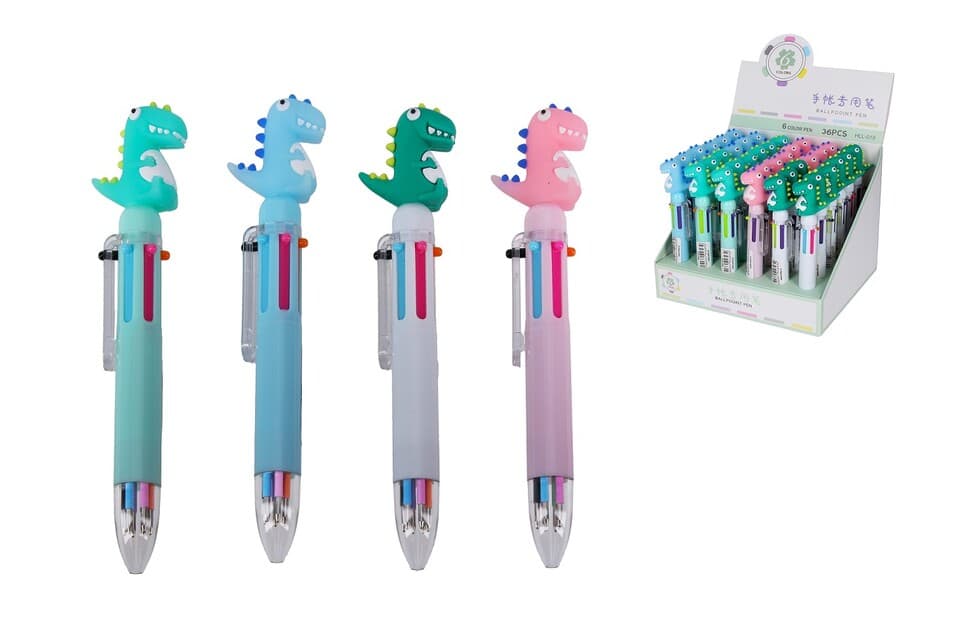 Pero s dinom 6-farebné
