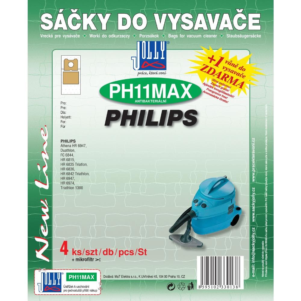 PH 11 MAX Vrecko do vysávača JOLLY
