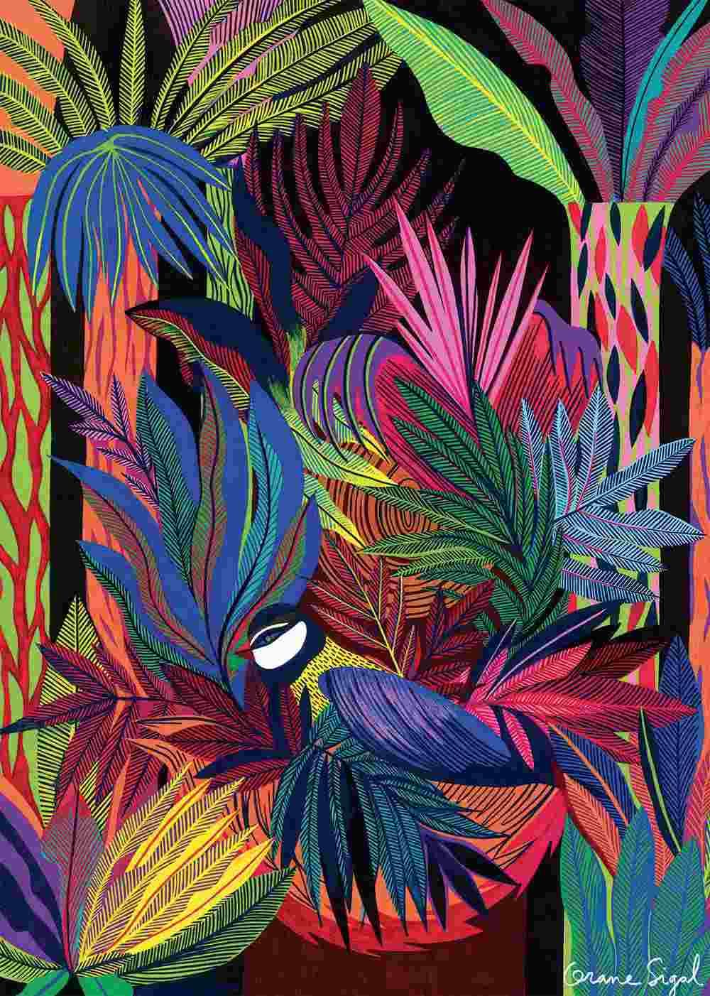 Pieces & Peace - Puzzle Birth of a bird - 2000 dielov