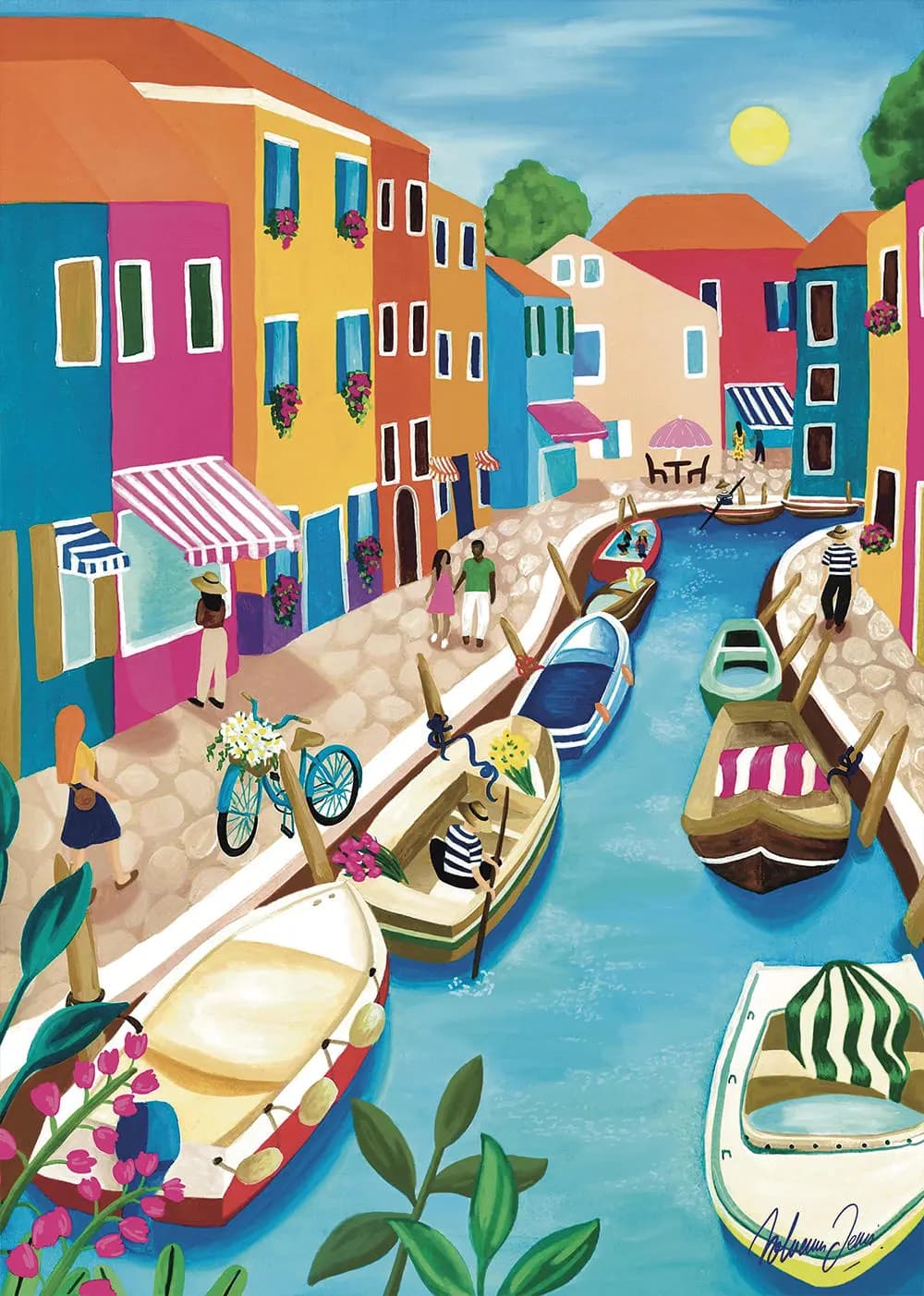 Pieces & Peace - Puzzle Burano - 1000 dielov