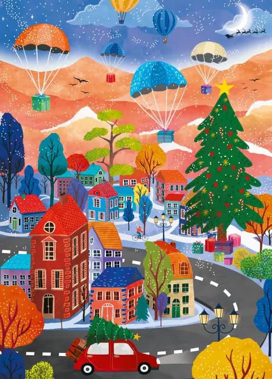 Pieces & Peace - Puzzle Christmas Night - 1500 dielov