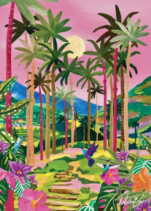 Pieces & Peace - Puzzle Cocora Valley - 500 dielov