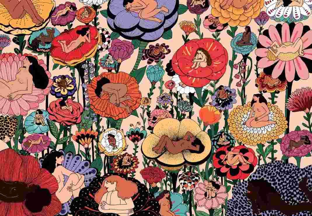 Pieces & Peace - Puzzle Femmes Fleurs - 1000 dielov