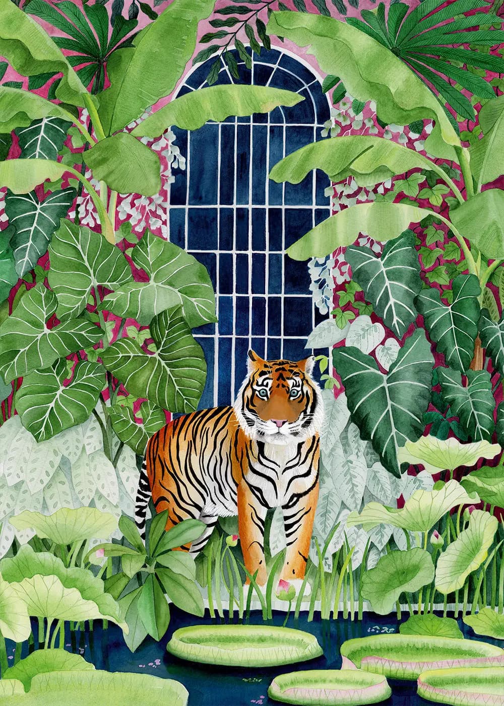 Pieces & Peace - Puzzle Greenhouse Tiger - 1000 dielov