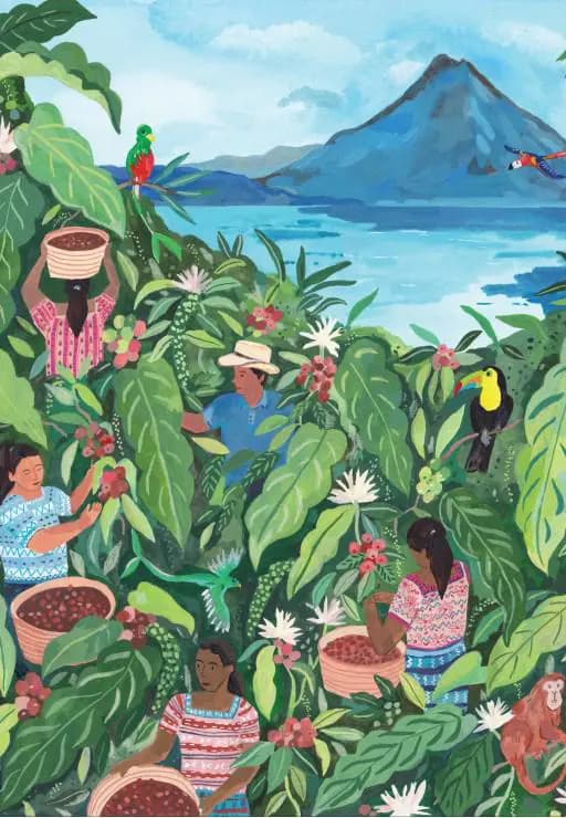 Pieces & Peace - Puzzle Guatemala - 1000 dielov