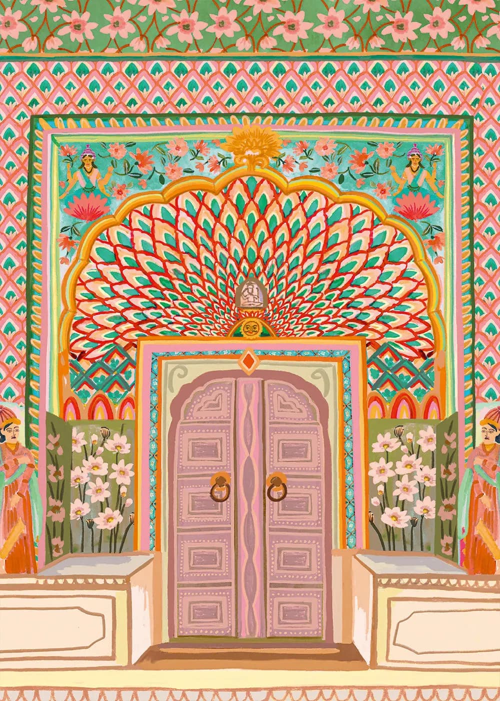 Pieces & Peace - Puzzle Lotus Gate - 500 dielov