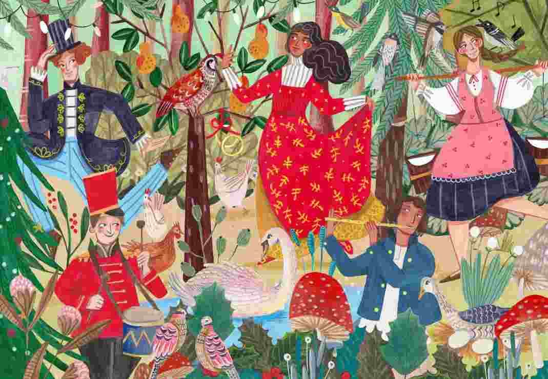 Pieces & Peace - Puzzle Musical Forest - 1000 dielov