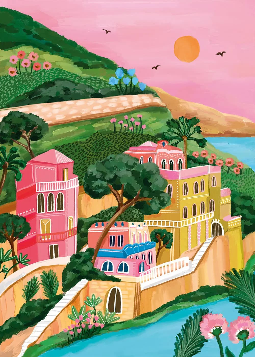 Pieces & Peace - Puzzle Portofino - 500 dielov