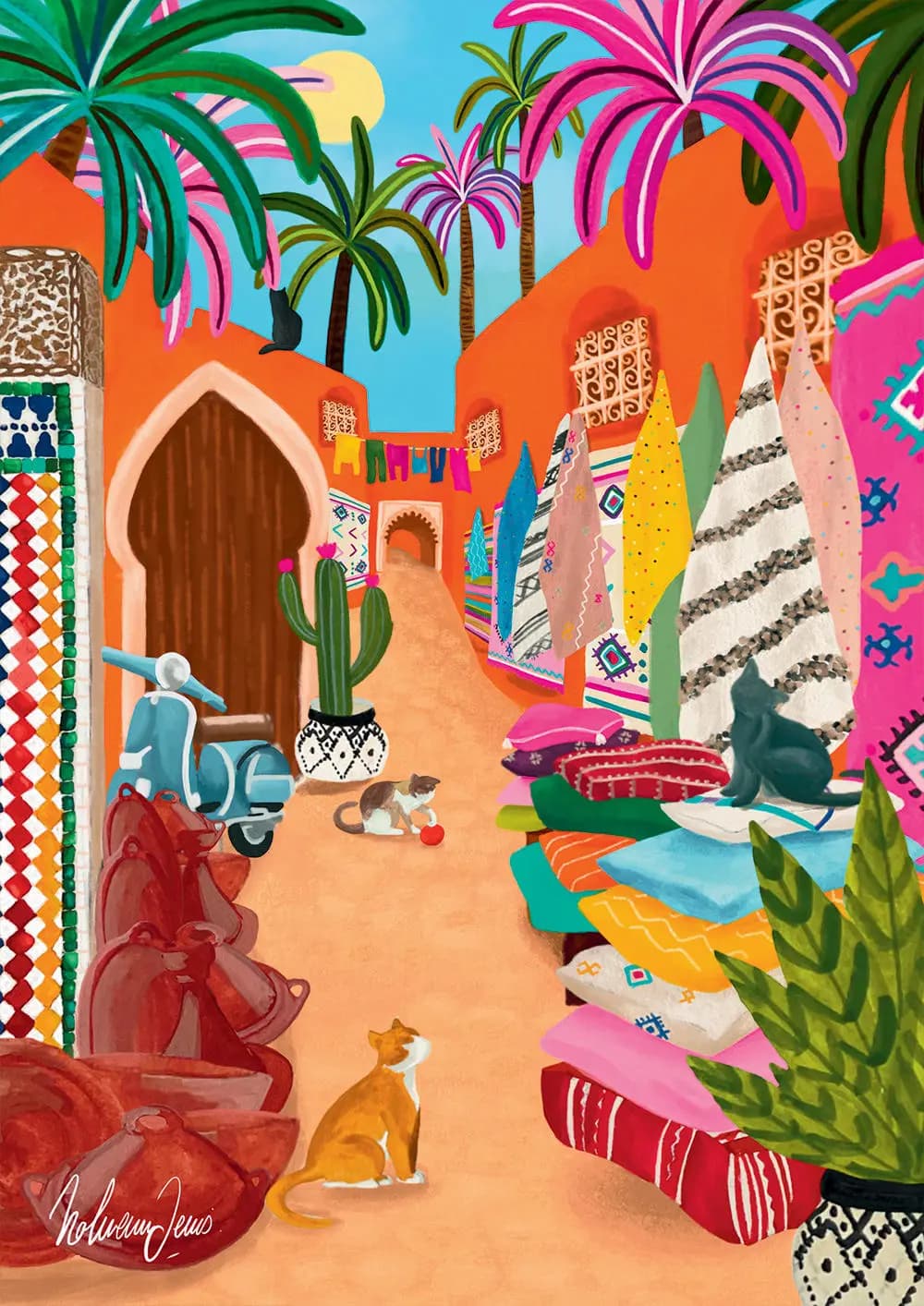 Pieces & Peace - Puzzle Souk Marrakech - 1000 dielov