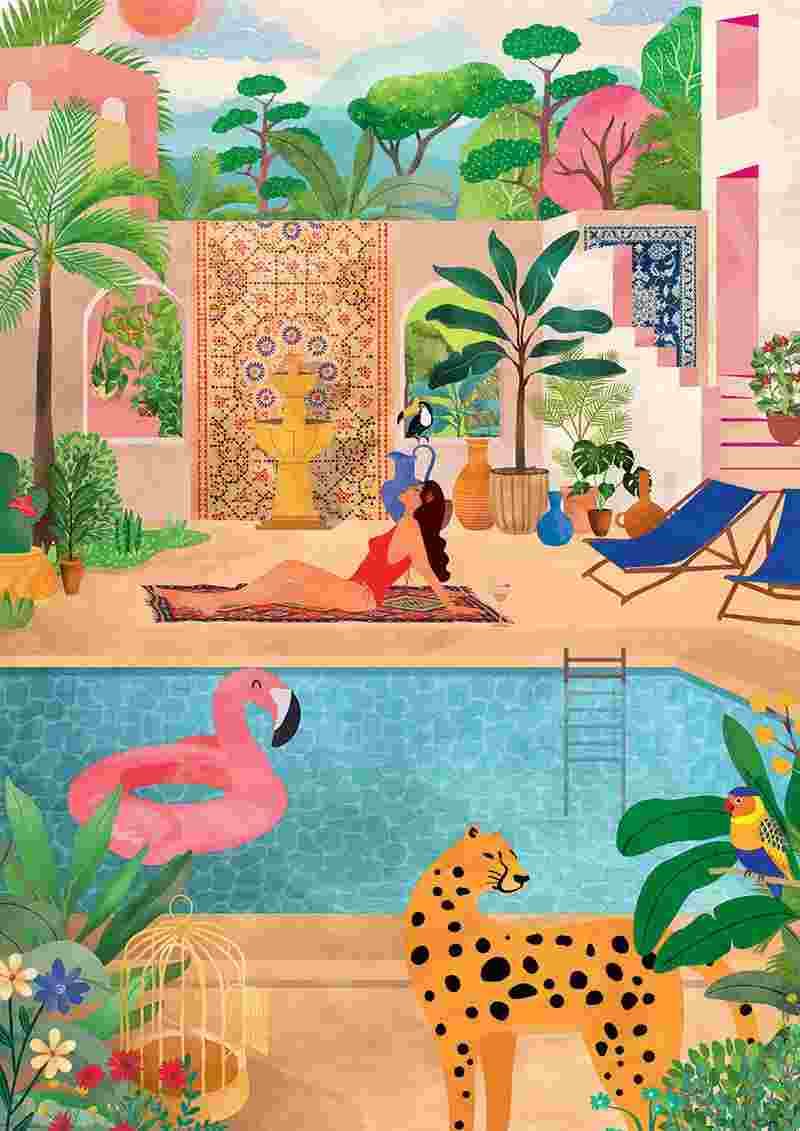 Pieces & Peace - Puzzle Summer Paradise - 500 dielov