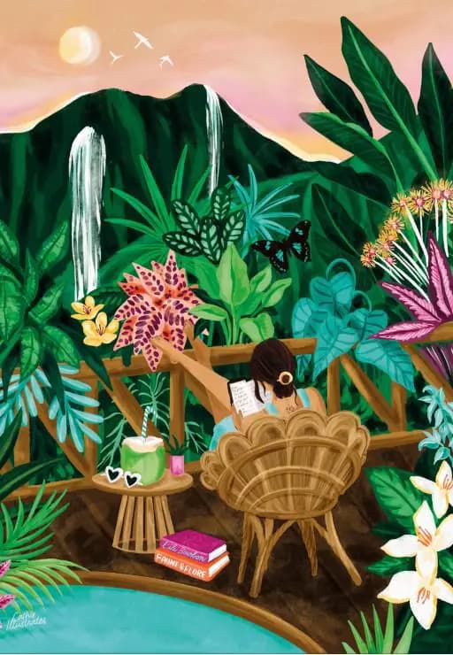 Pieces & Peace - Puzzle Tropical Break - 1000 dielov