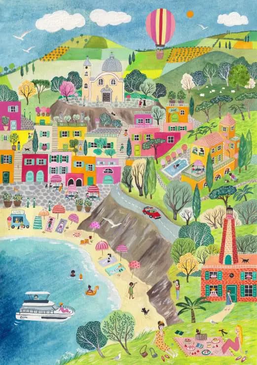 Pieces & Peace - Puzzle Walking in Italy - 2000 dielov