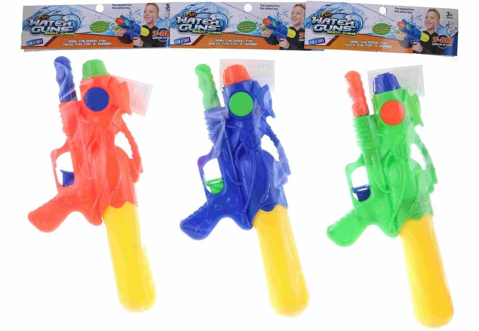 Pištoľ vodná 34cm - zelená