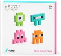 PIXIO Mini Monsters magnetická stavebnice