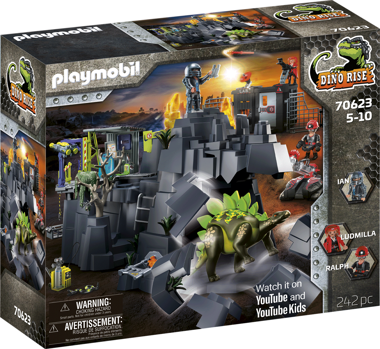 PLAYMOBIL® Dino Rise 70623 Dinosauří skála