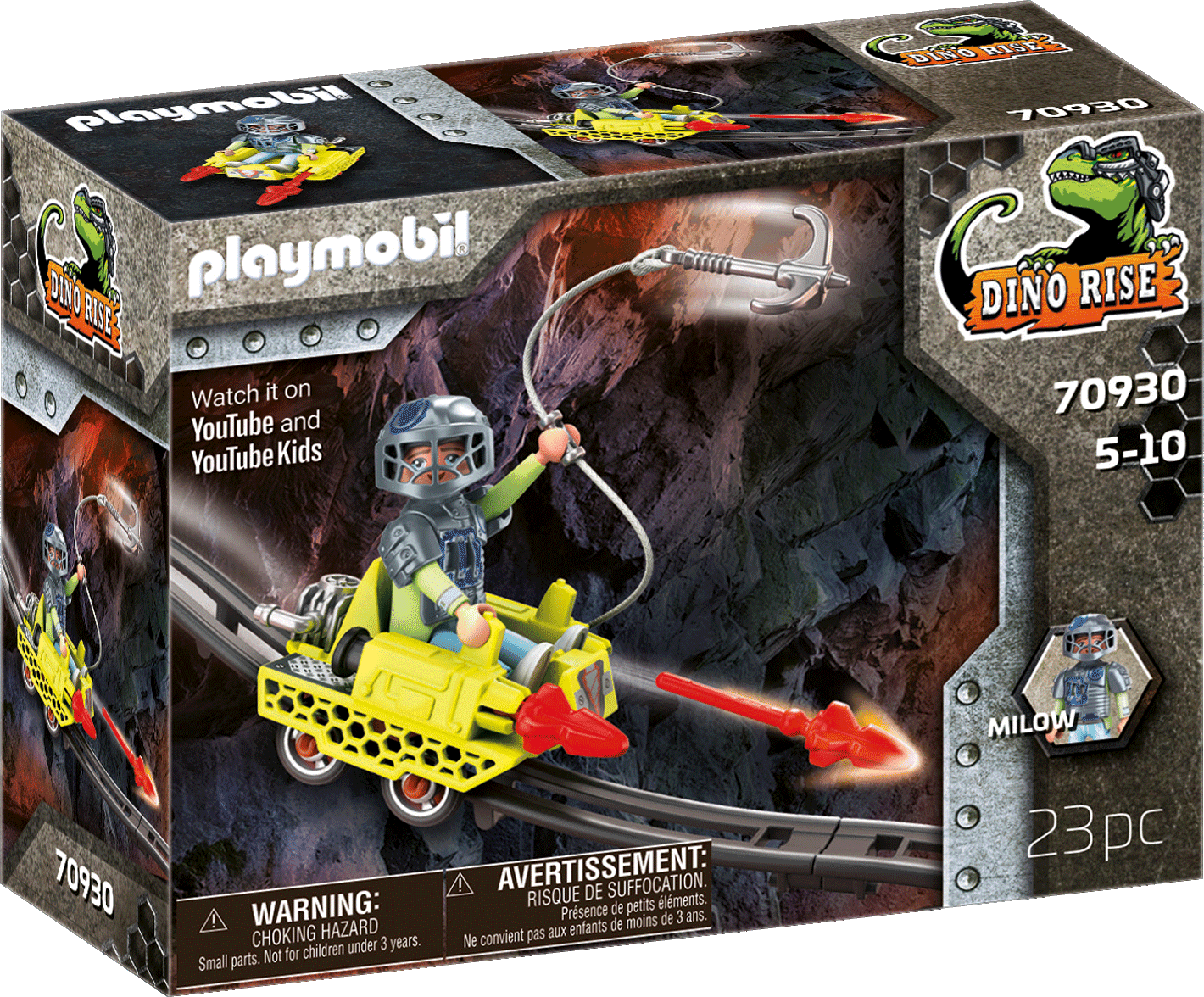 PLAYMOBIL® Dino Rise 70930 Důlní vozík