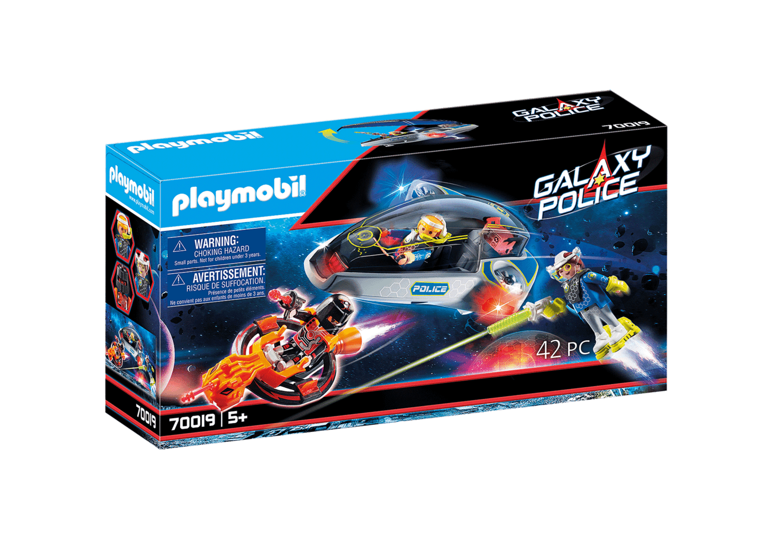 PLAYMOBIL® Galaxy Police 70019 Kluzák