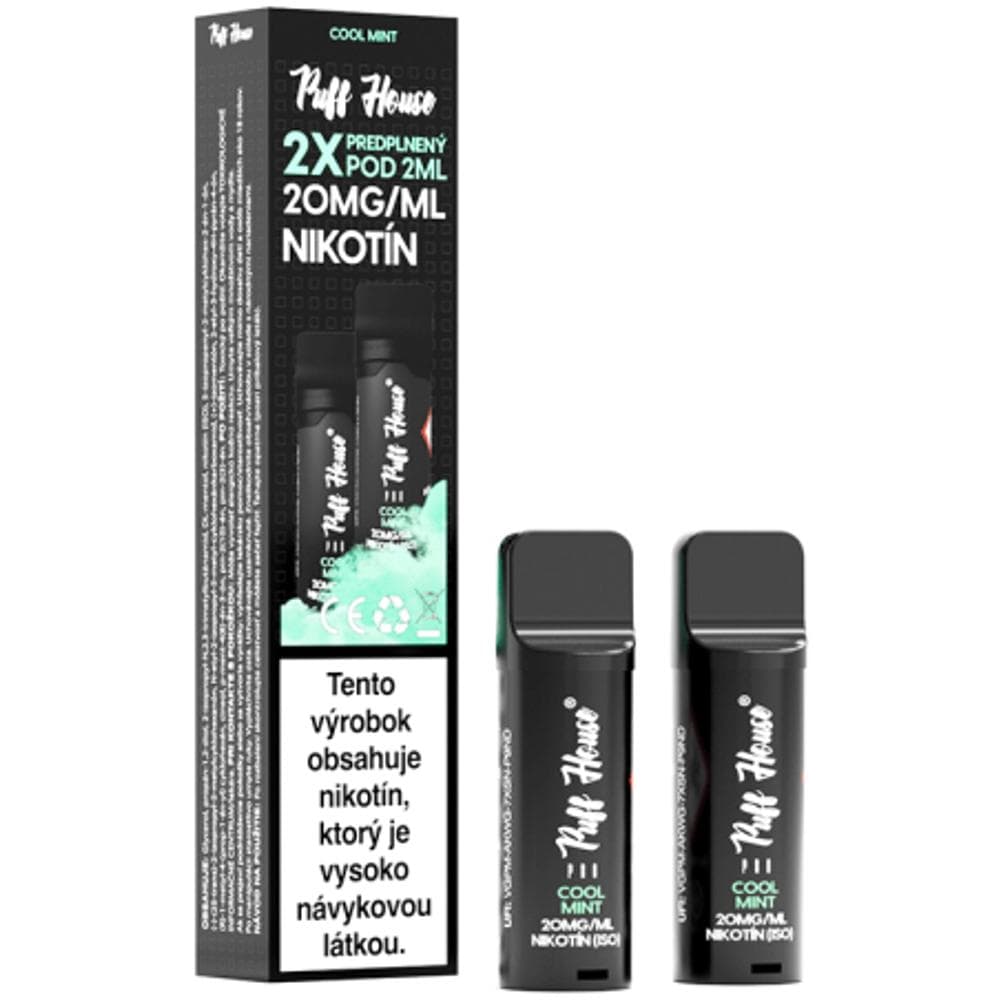 POD Cool Mint 20mg/ml 2ks PUFF HOUSE
