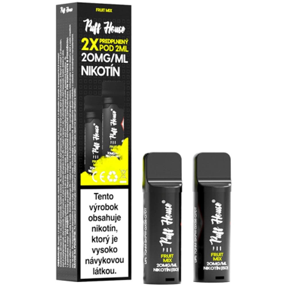 POD Fruit Mix 20mg/ml 2ks PUFF HOUSE
