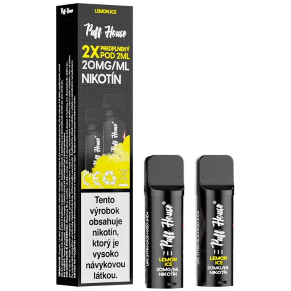 POD Lemon Ice 20mg/ml 2ks PUFF HOUSE