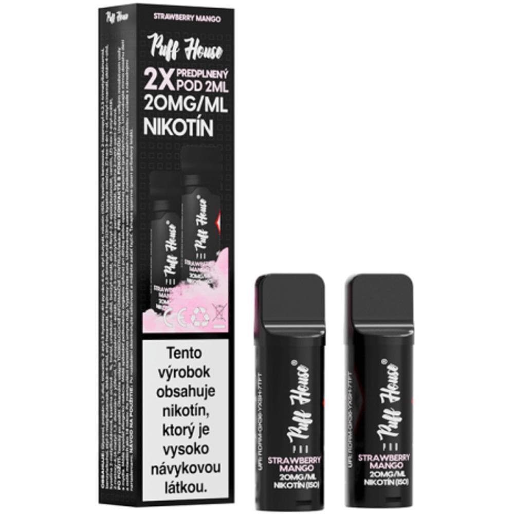 POD Strawberry Mango 2ks PUFF HOUSE