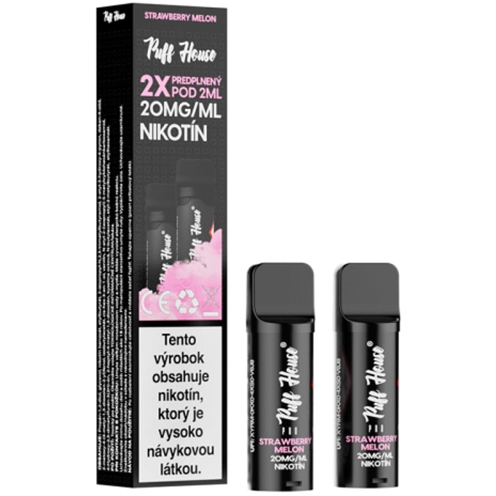 POD Strawberry Melon 20mg/ml PUFF HOUSE