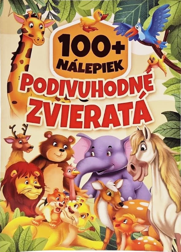 Podivuhodné zvieratá-100+nálepiek