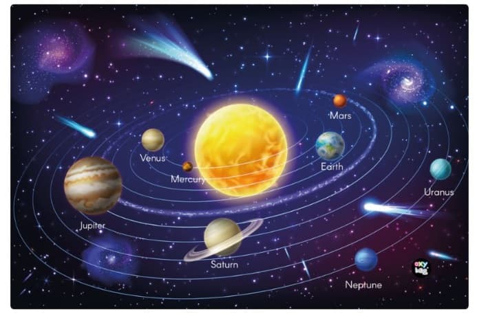 Podložka na stôl Planets 60x40cm