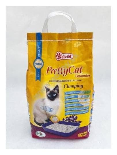 Pretty cat podstielka 5kg s vôňou levandule
