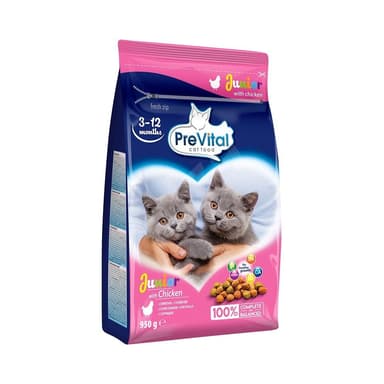 PreVital Granule pre mačky Junior kuracie 950g