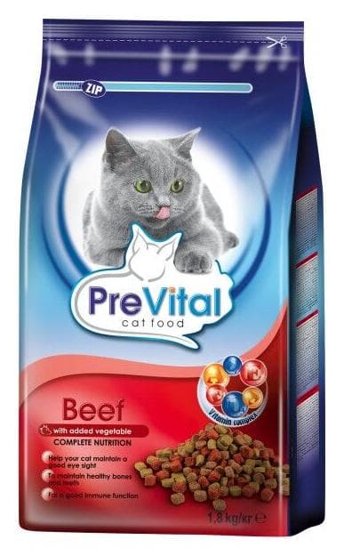 PreVital Granule pre mačky hovädzie 1,4kg