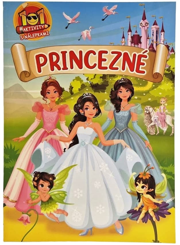 Princezné-101 aktivity s nálepkami