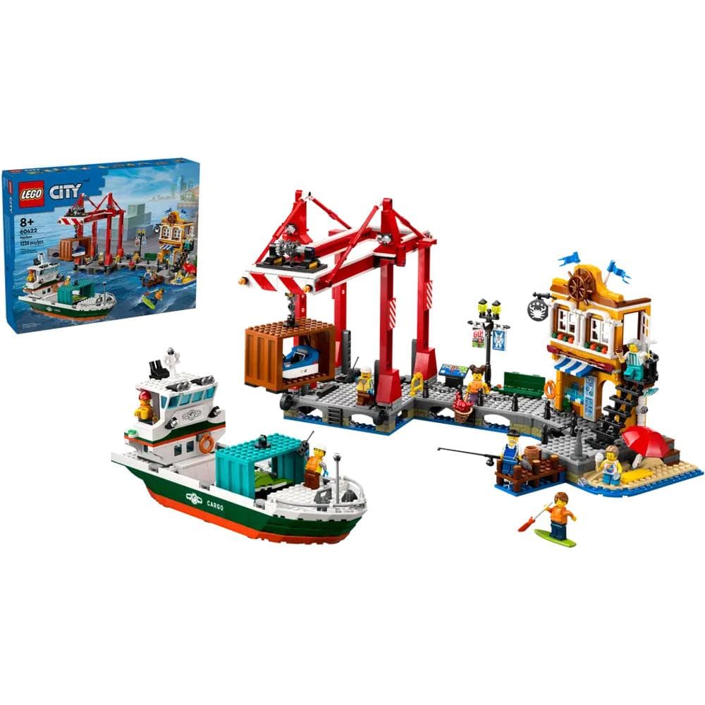Prístav s nákladnou loďou 60422 LEGO
